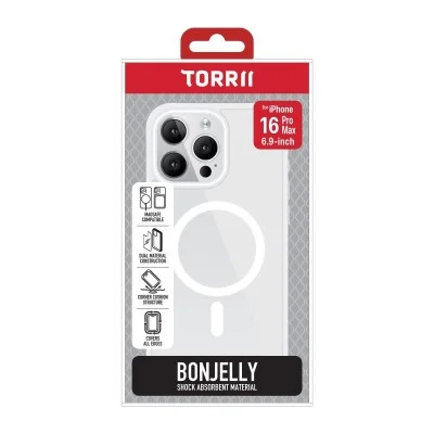 Cover Iphone 16 Pro Max Torero Stand Magsafe Torrii - Clear